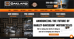 Desktop Screenshot of oaklandh-d.com